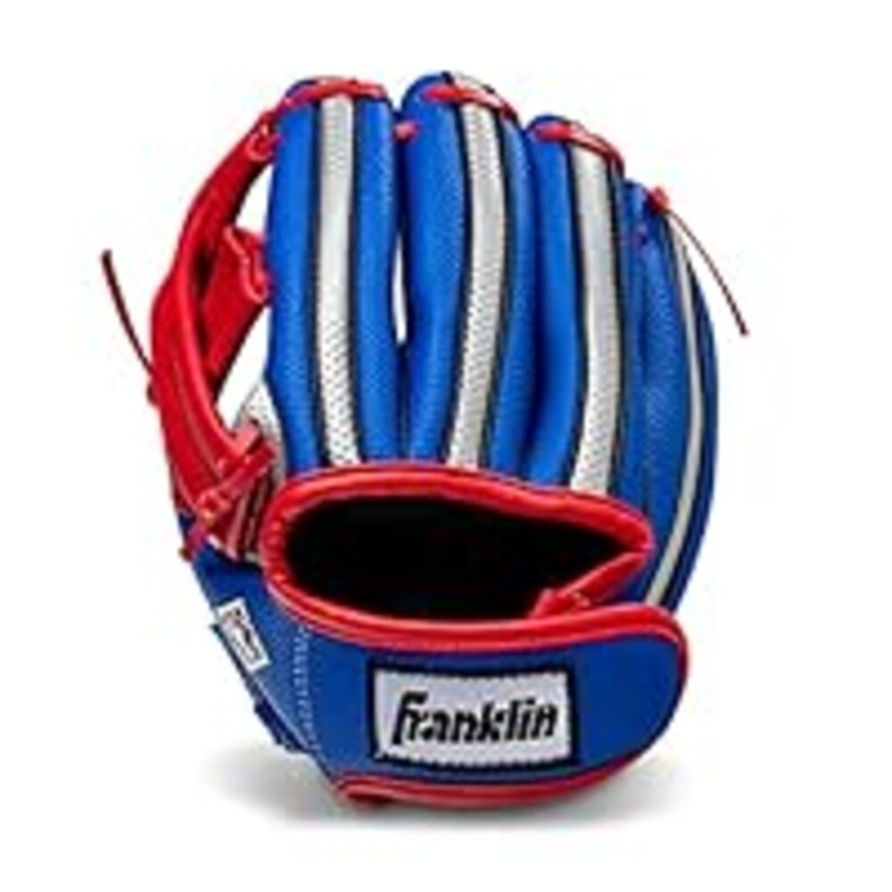 Franklin Sports Air Tech Foam Baseball Glove and Ball Set - Left Thrower