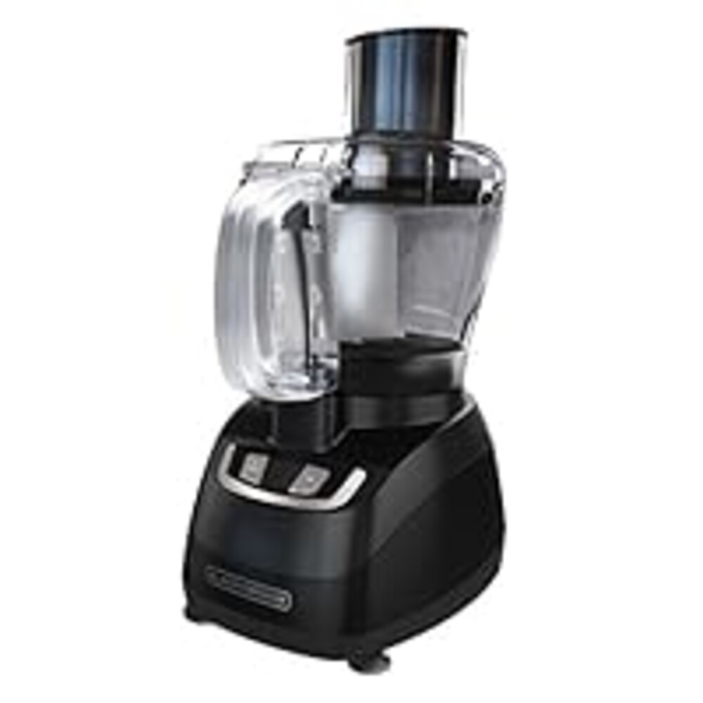 BLACK+DECKER 8-Cup Food Processor, Black, FP1600B