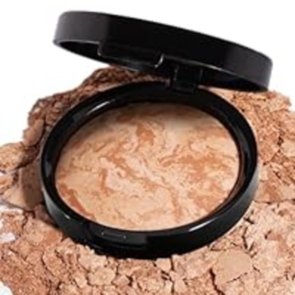 Baked Bronzer Powder for Face – Natural Bronze, Cruelty Free Makeup for Shape, Contour & Highlight with a Soft Matte Radiant Finish (Natural Bronze)