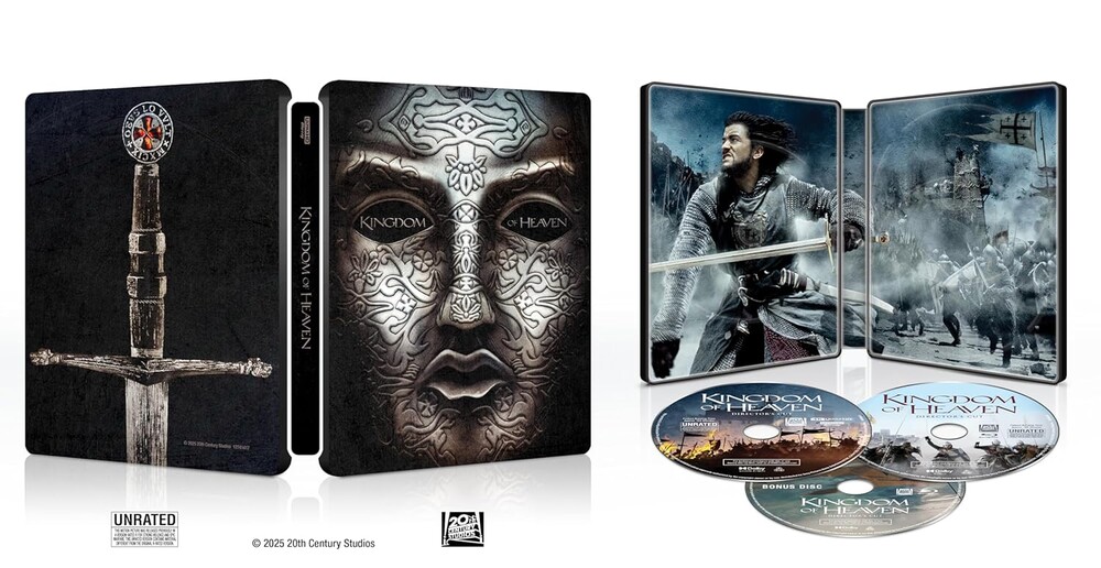 Kingdom Of Heaven (Director's Cut) (3 Discs) - UHD/BD Combo + Digital + Steelbook