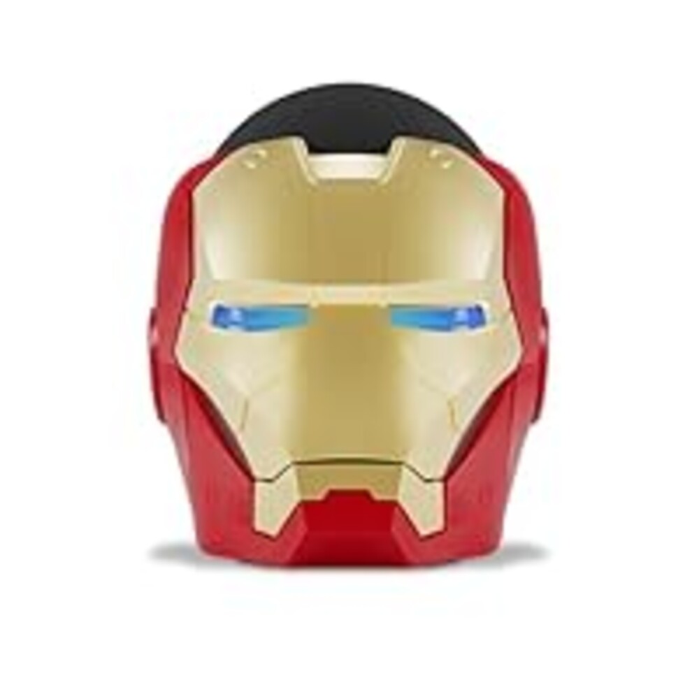 Echo Bundle: Echo Dot (5th Gen, 2022 release) | Charcoal and Limited Edition Marvel Iron Man Stand