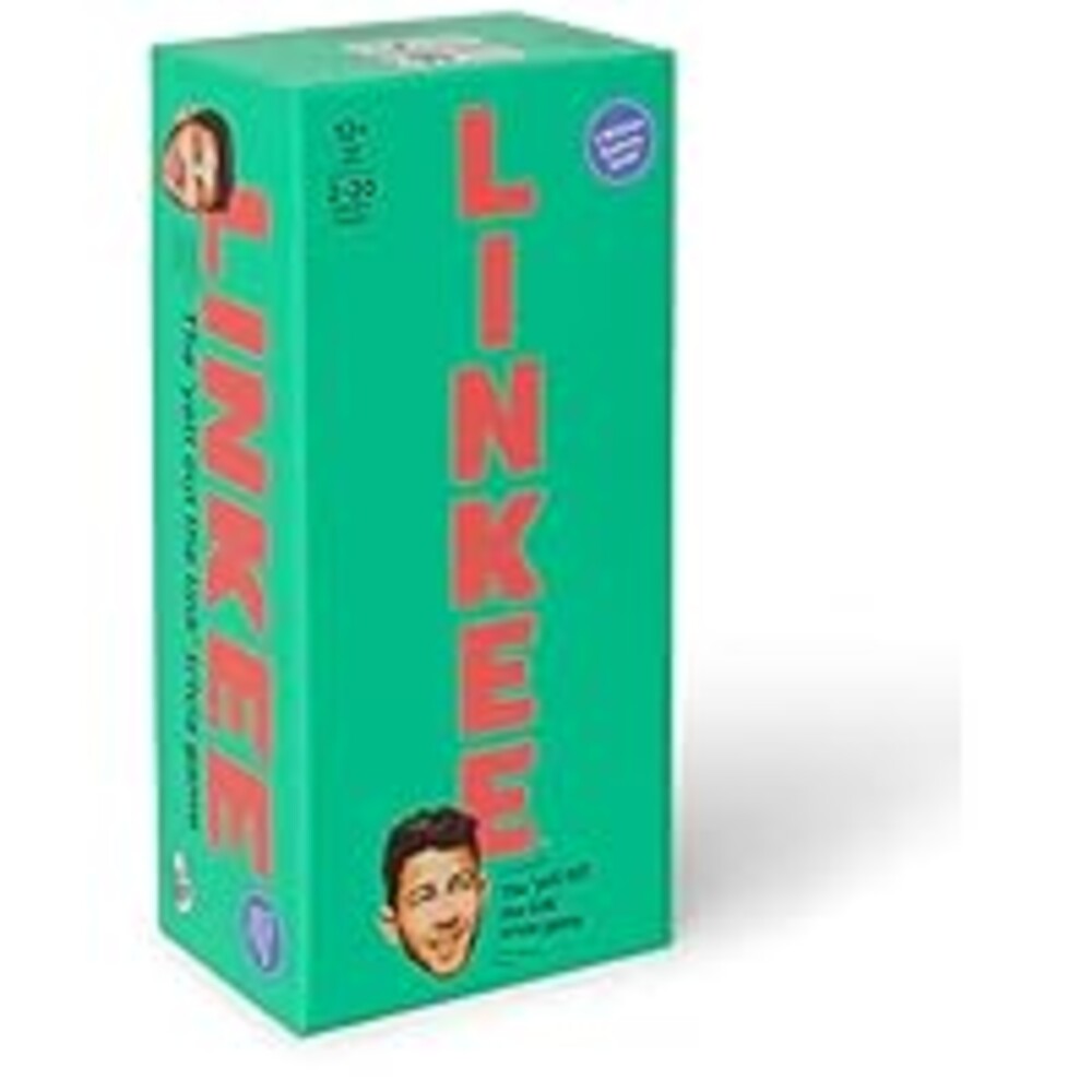 Linkee: Nick Jonas Edition: Family Quiz Board Game for Adults and Teens, Perfect For Family Game Night