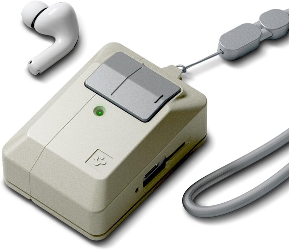 Spigen for AirPods Pro 3 Case, Classic LS Compatible with AirPods Pro 3rd Generation Case (2025) Inspired by Classic Macintosh Mouse Design - Stone