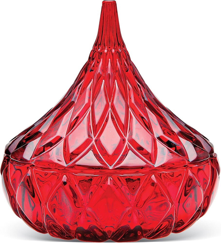 Hersheys Kiss Candy Dish - Red
