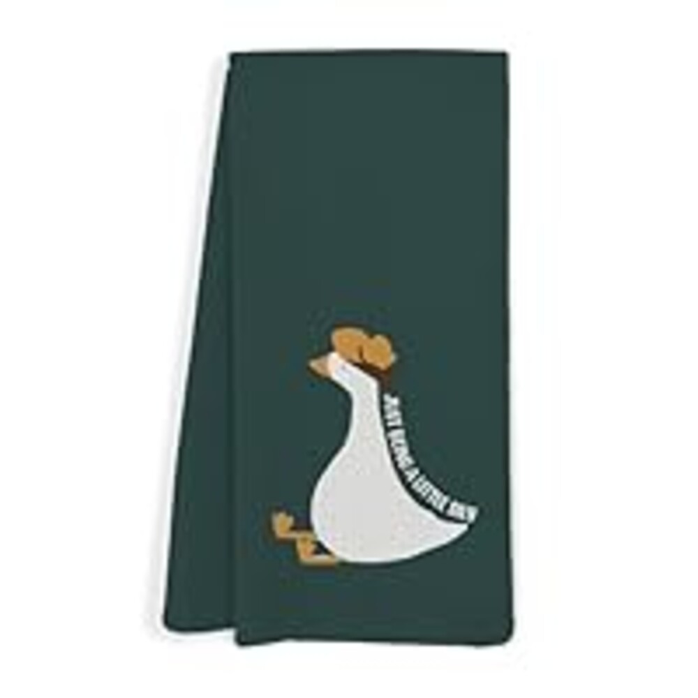 FITIE Goose Gifts Kitchen Towels, Western Cowboy Silly Goose Dish Tea Towels for Kitchen Decor, Goose Decor Hand Towels for Bathroom Decor, 16x24 Inch