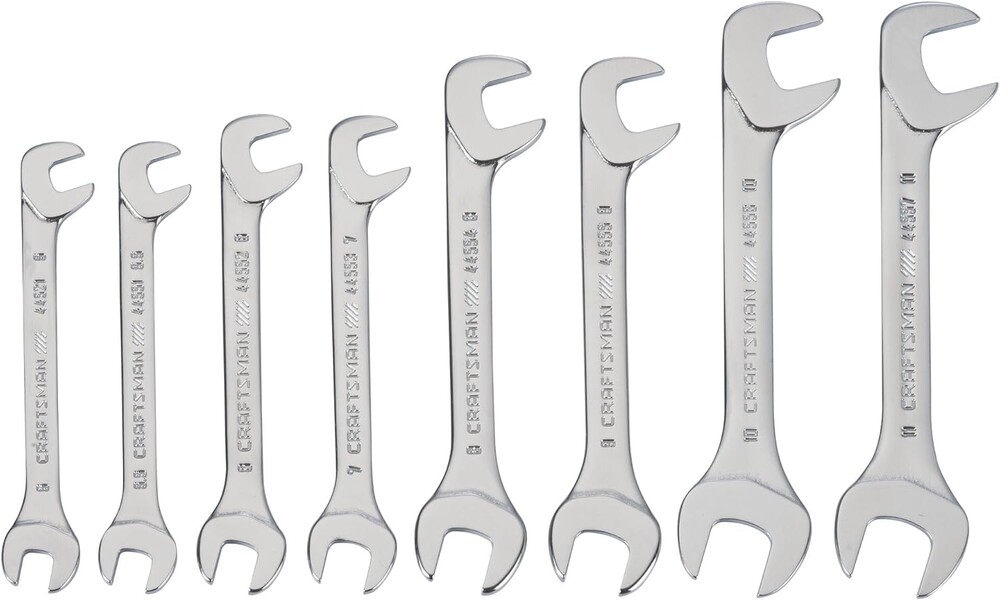 CRAFTSMAN Open End Ignition Combination Wrench Set, MM, 8 Piece (CMMT94308)
