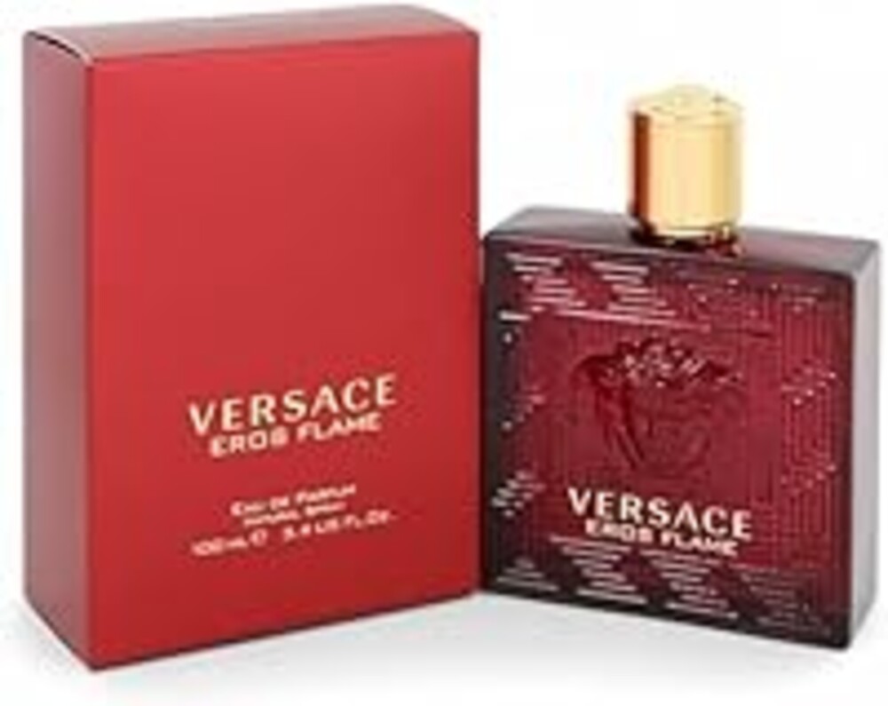 Versace Eros Flame Eau De Parfum Spray for Men, 3.4 Ounce