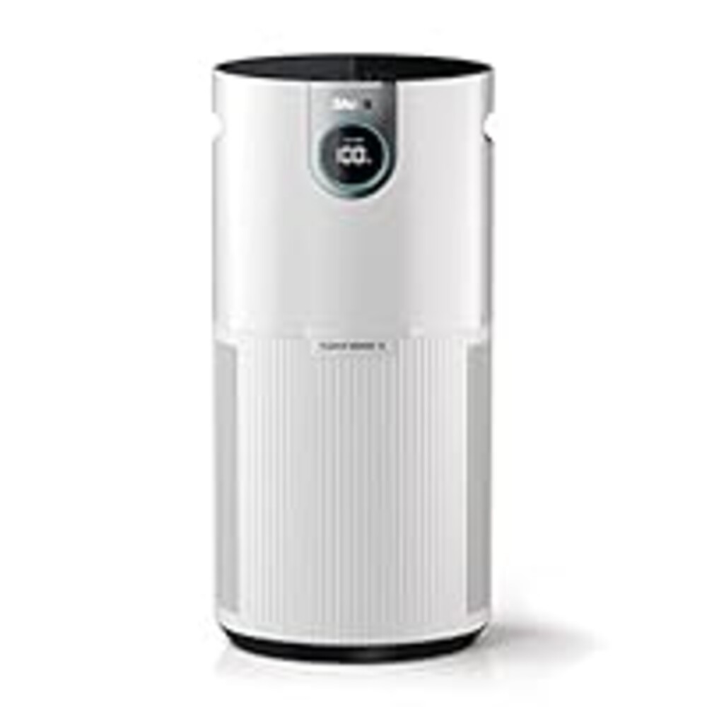 Shark Air Purifier for Home Large Room, Clean Sense Technology, HEPA Air Filter, 1000 Sq Ft, Kitchen, Filters Smoke, Captures 99.98% of Particles, Pet Dander, Pollutants, Dust, Allergens, HP201