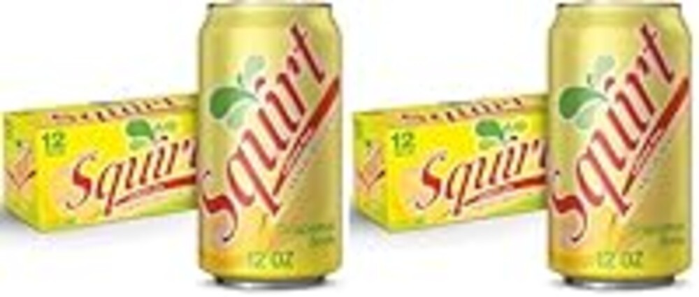 Squirt Citrus Soda, 12 fl. oz. Cans, 12 Pack (Pack of 2)