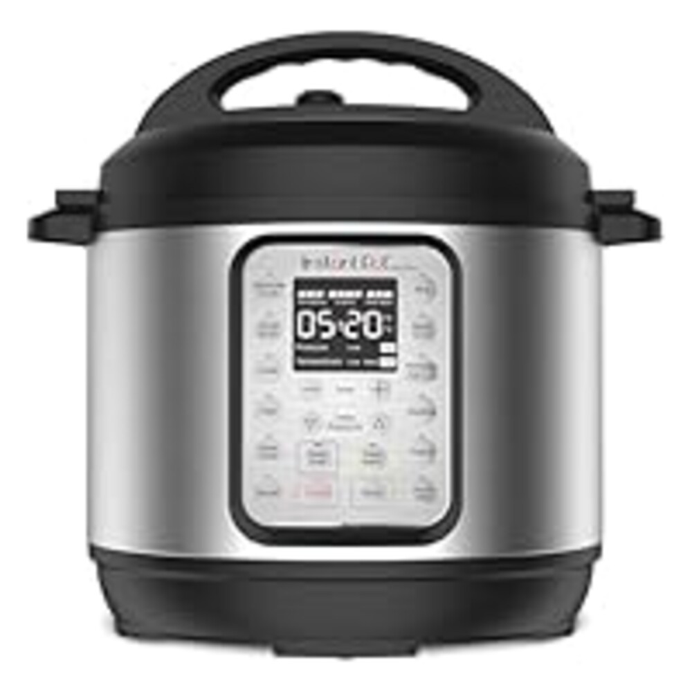 Instant Pot Duo Plus 9-in-1 Multicooker, Pressure Cooker, Slow Cook, Rice Maker, Steamer, Sauté, Yogurt, Warmer & Sterilizer, Includes App With Over 800 Recipes, Stainless Steel, 6 Quarts