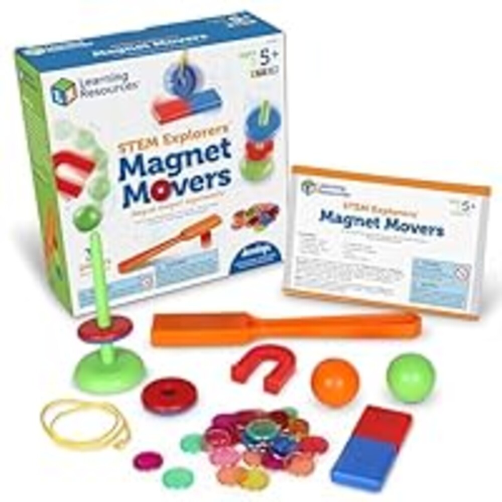 Learning Resources STEM Explorers Magnet Movers - Science For Kids Sensory Bin, Critical Thinking, Fine Motor Toys, Classroom Math Supplies, Homeschool Crafts, Educational Games, Birthday Gift
