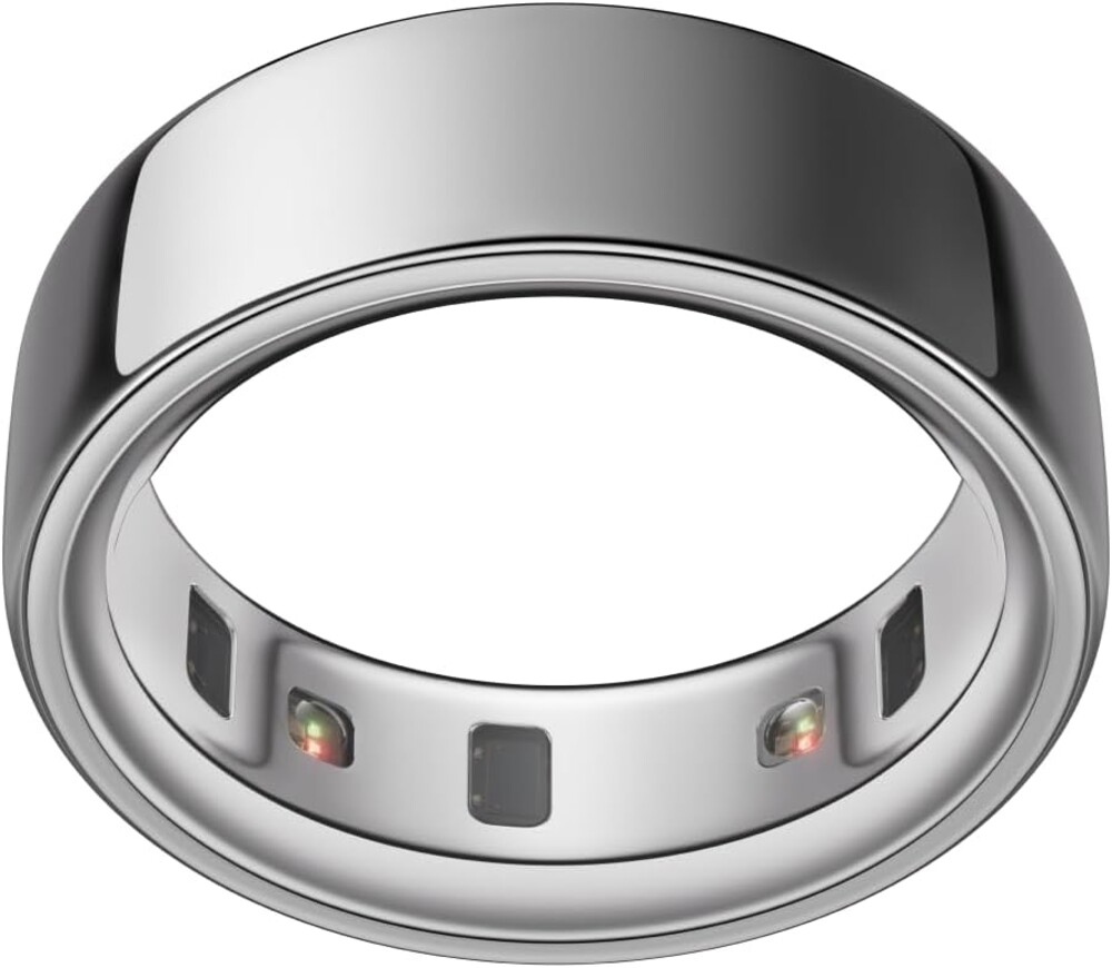 Oura Ring 4 - Silver - Size 8 - Size Before You Buy