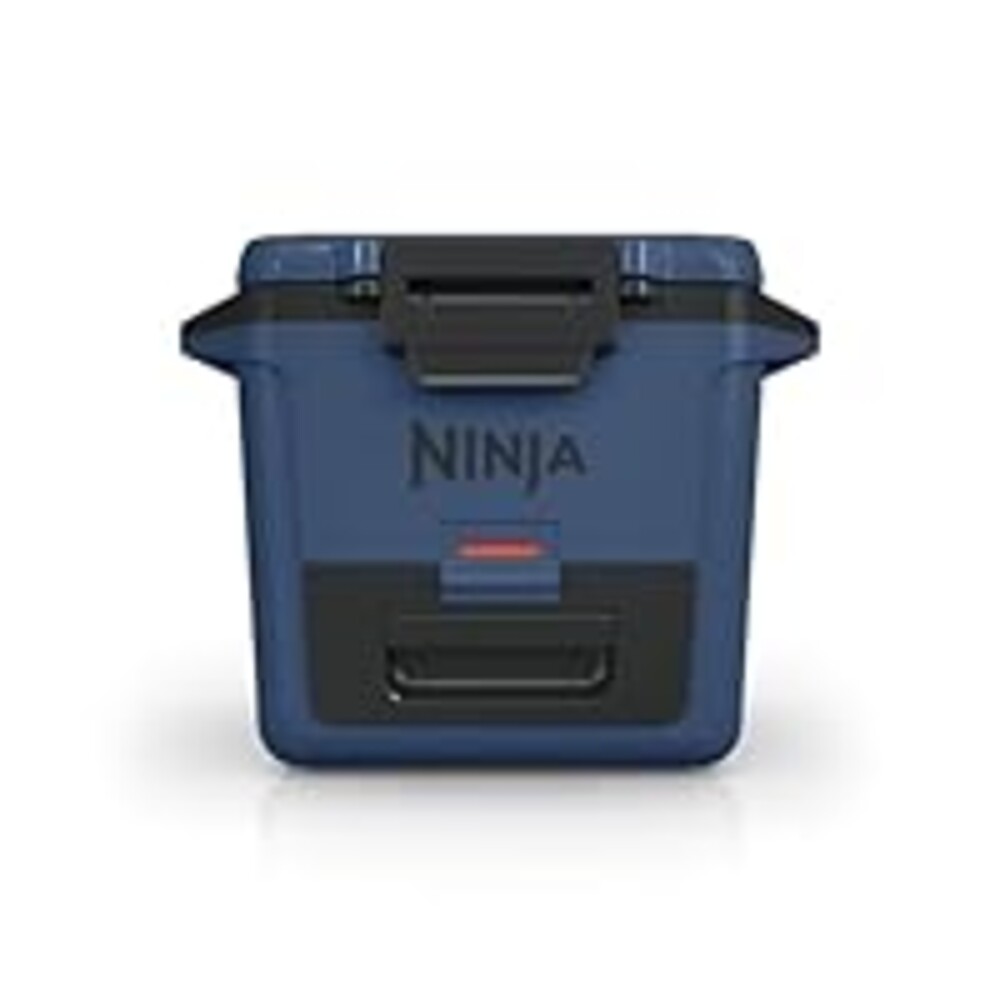 Ninja FB131BL FrostVault 30qt Hard Cooler with Dry Zone, Integrated Fridge-Temp Dry Storage Drawer, Premium Heavy-Duty Insulated Cooler, Keeps Ice for Days, Lakeshore Blue