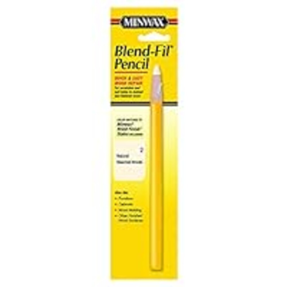 Minwax 11002 Number-2 Blend-Fil Wood Repair Stain Pencil, Natural Bleached Wood