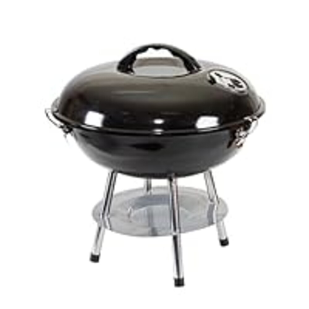 Stansport 037 Portable Charcoal Grill - Black