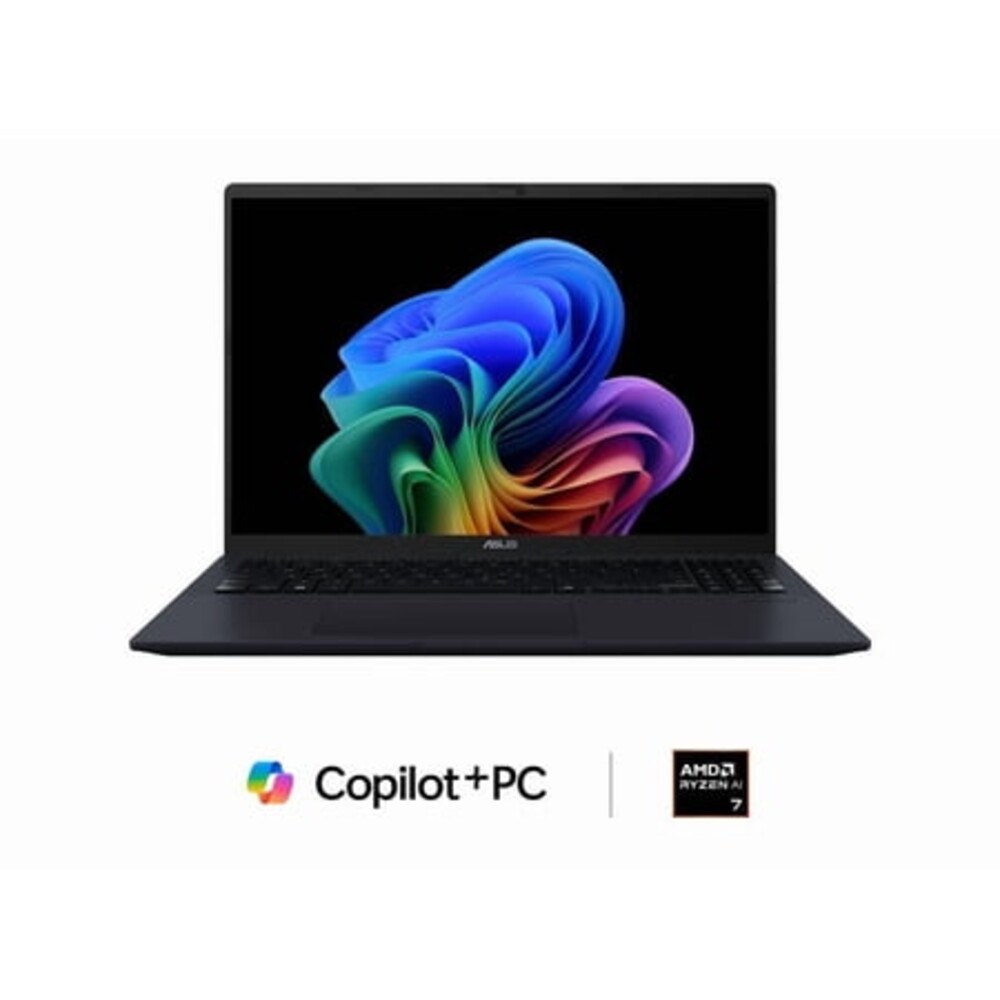 Asus VivoBook 16" Copilot+ PC Laptop AMD Ryzen AI 7 350 16GB DDR5 Memory 512GB PCIE SSD 16.0" Windows 11 Home