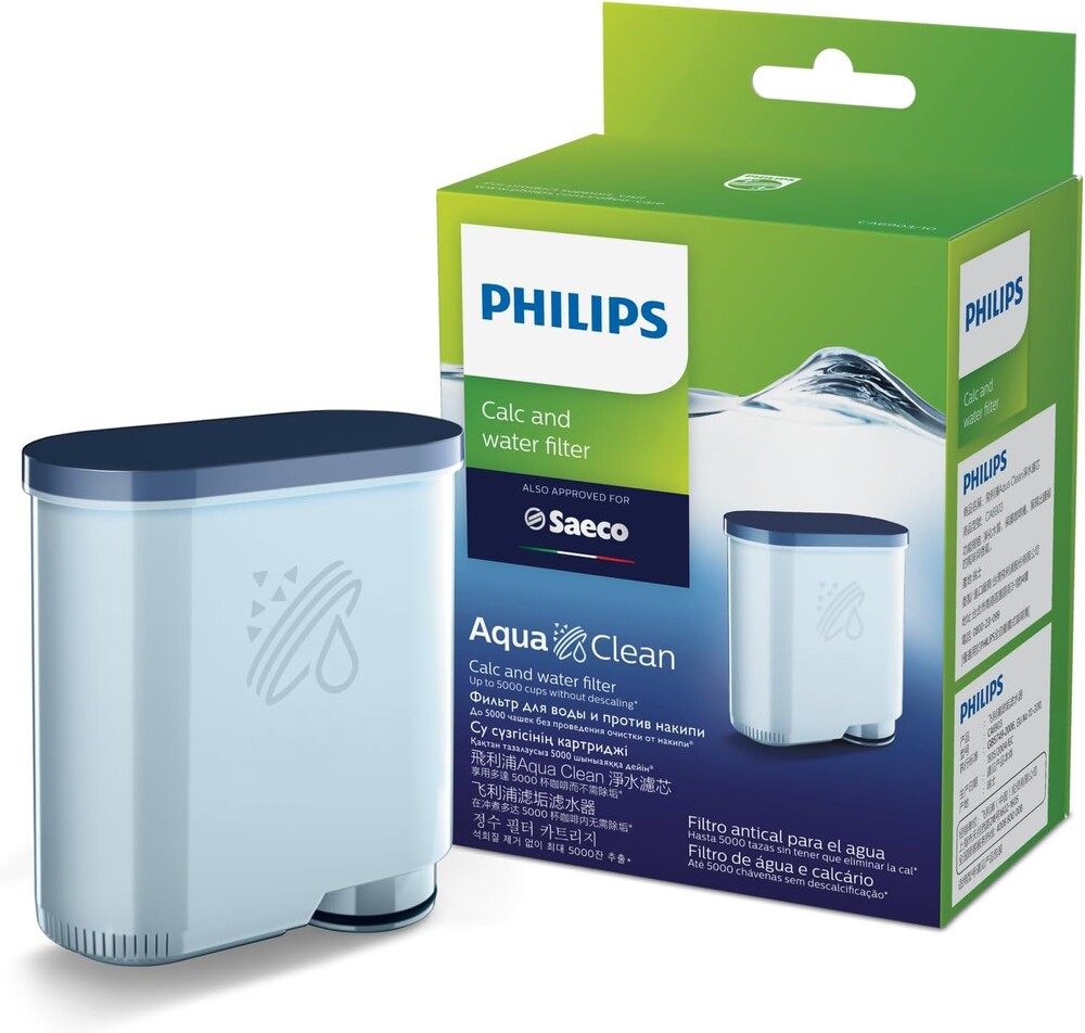 Filtre a eau et a calcaire AquaClean pour machine Espresso PHILIPS CA6903/10