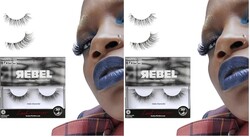 KISS Lash Couture Rebel Collection, False Eyelashes, 'Downtown Girl', 14 mm, Includes 1 Pair Of Lash, Contact Lens Friendly, Easy to Apply, Reusable Strip Lashes (Pack of 2)