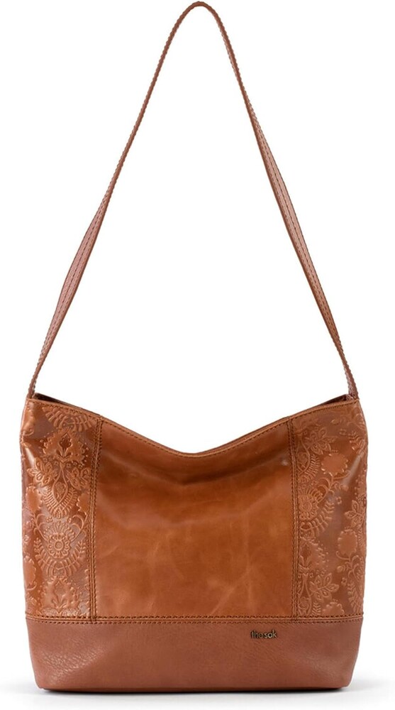 The Sak De Young Hobo Bag - Premium Leather Women's Handbag for Everyday & Travel - Durable, Large Purse With Zipper Pocket