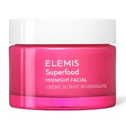 ELEMIS Superfood Midnight Facial, Moisturizer Face Cream, Hydrating Face Moisturizer for Dry Skin, Firming Facial Cream, Camu Camu & Vitamin C Cream