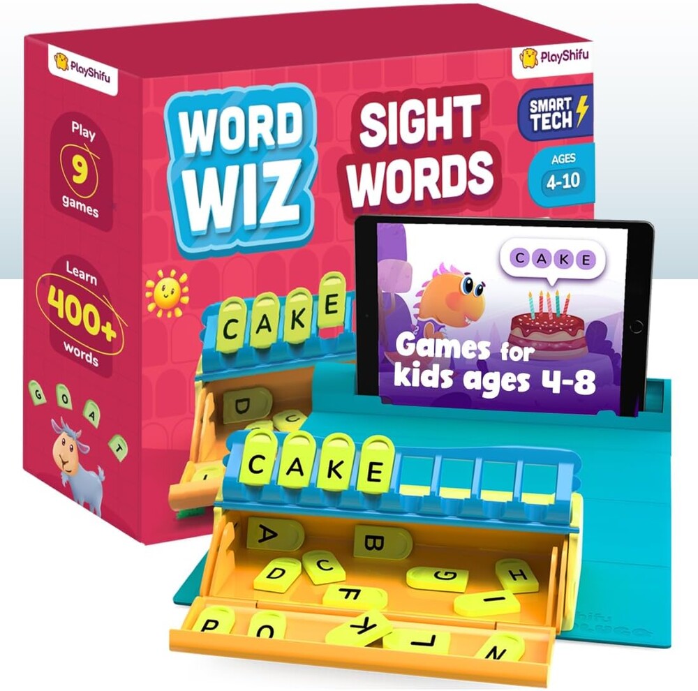 PlayShifu Word Wiz – Plugo Letters Learning Kit | Build Reading, Spelling & Grammar Skills for Kids Ages 4–10