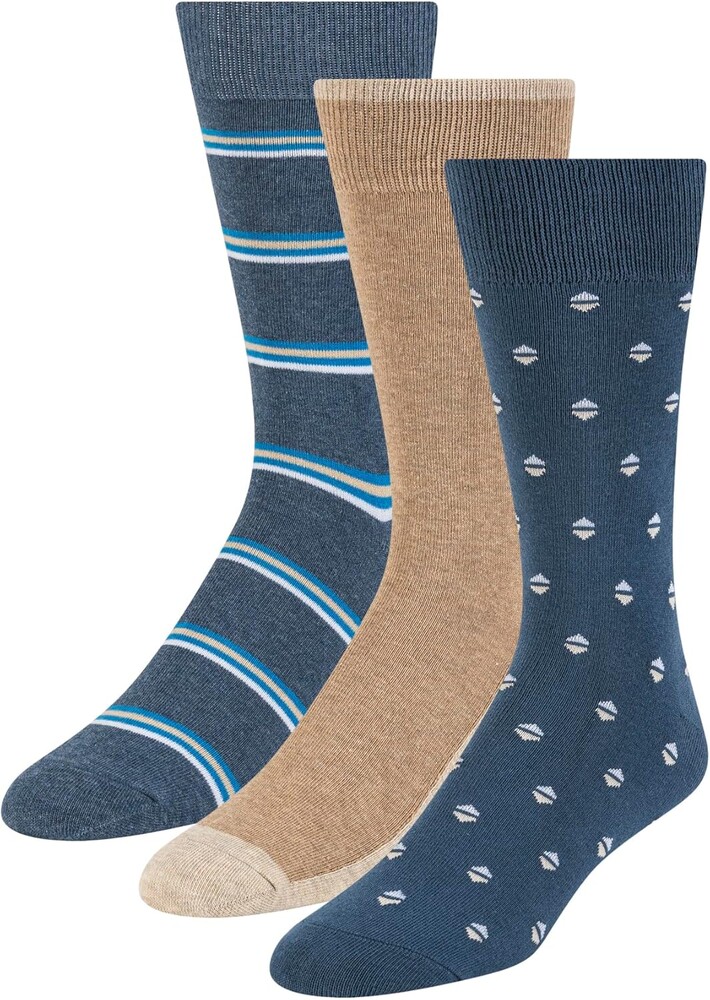 Ted Baker Men's Pattern Crew Dress Socks (3-Pack)