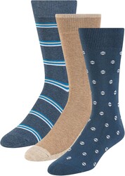 Ted Baker Men's Pattern Crew Dress Socks (3-Pack)