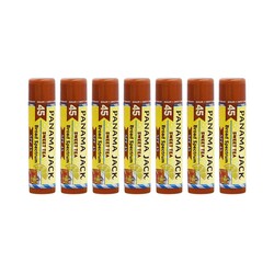 Panama Jack Sunscreen Lip Balm - SPF 45, Broad Spectrum UVA-UVB Sunscreen Protection, Prevents & Soothes Dry, Chapped Lips, Sweet Tea, 7-pack