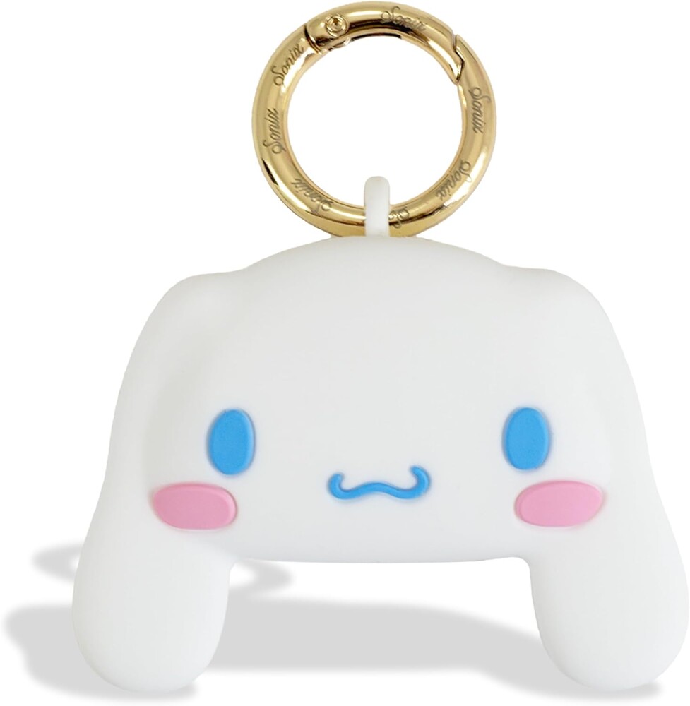 Sonix x Sanrio Silicone Protective Cover Compatible with Apple AirTag - with Attachment Loop and Carabiner Keyring | Cinnamoroll