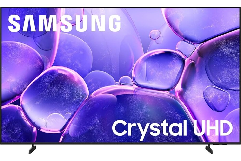Samsung 65-Inch Class Crystal UHD U8000F 4K Smart TV (2025 Model) Endless Free Content, Crystal Processor 4K, MetalStream Des