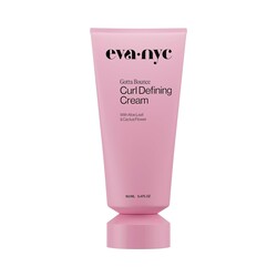 Eva NYC Curl Enhancing Styling Cream - Reduce Frizz + Hydrate with Aloe Leaf + Cactus Flower - Define Curl Pattern for Soft, Bouncy Hair - Sulfate + Paraben Free - Melon + Iris Scent - 5.4 fl oz