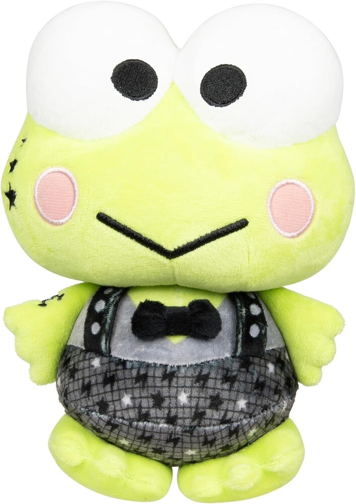 Jazwares Hello Kitty and Friends Series 2, Keroppi 8-inch Punks Plush - Officially Licensed Sanrio Product from Ages 6+