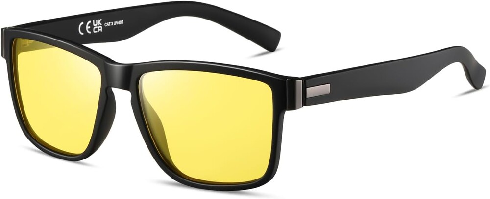 kimorn Polarized Sunglasses for Men and Women,UV Protection Rectangular Sun Glasses