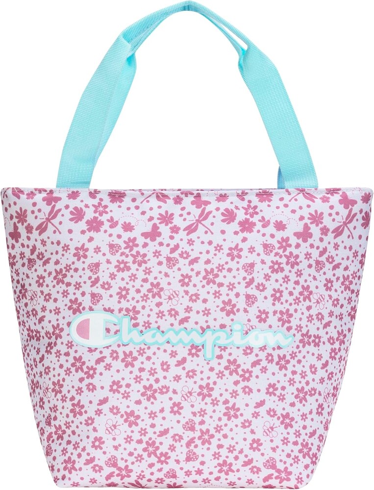Champion Fresh Tote Lunch Kit, Pink/Blue, OS