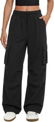 keriffe Womens Cargo Pants High Waisted Casual Baggy Parachute Wide Leg Hiking Pants with 4 Pockets