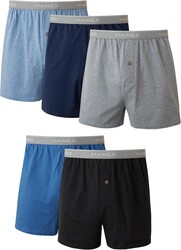 Hanes mens Underwear Boxers Pack, Cool and Breathable Cotton Underwear, Exposed and Comfortflex Waistbands, Multi-pack