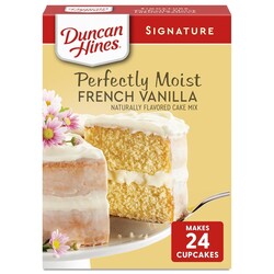 Duncan Hines French Vanilla Flavored Cake Mix, Easter Baking, 15.25 oz.