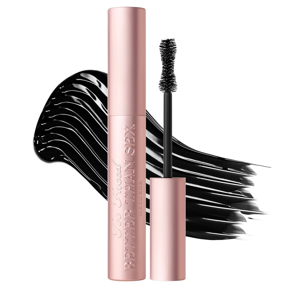 Too Faced Better Than Sex Volumizing Mascara | Dramatic Volume + Length | Cruelty Free, 0.27 Fl Oz, Black