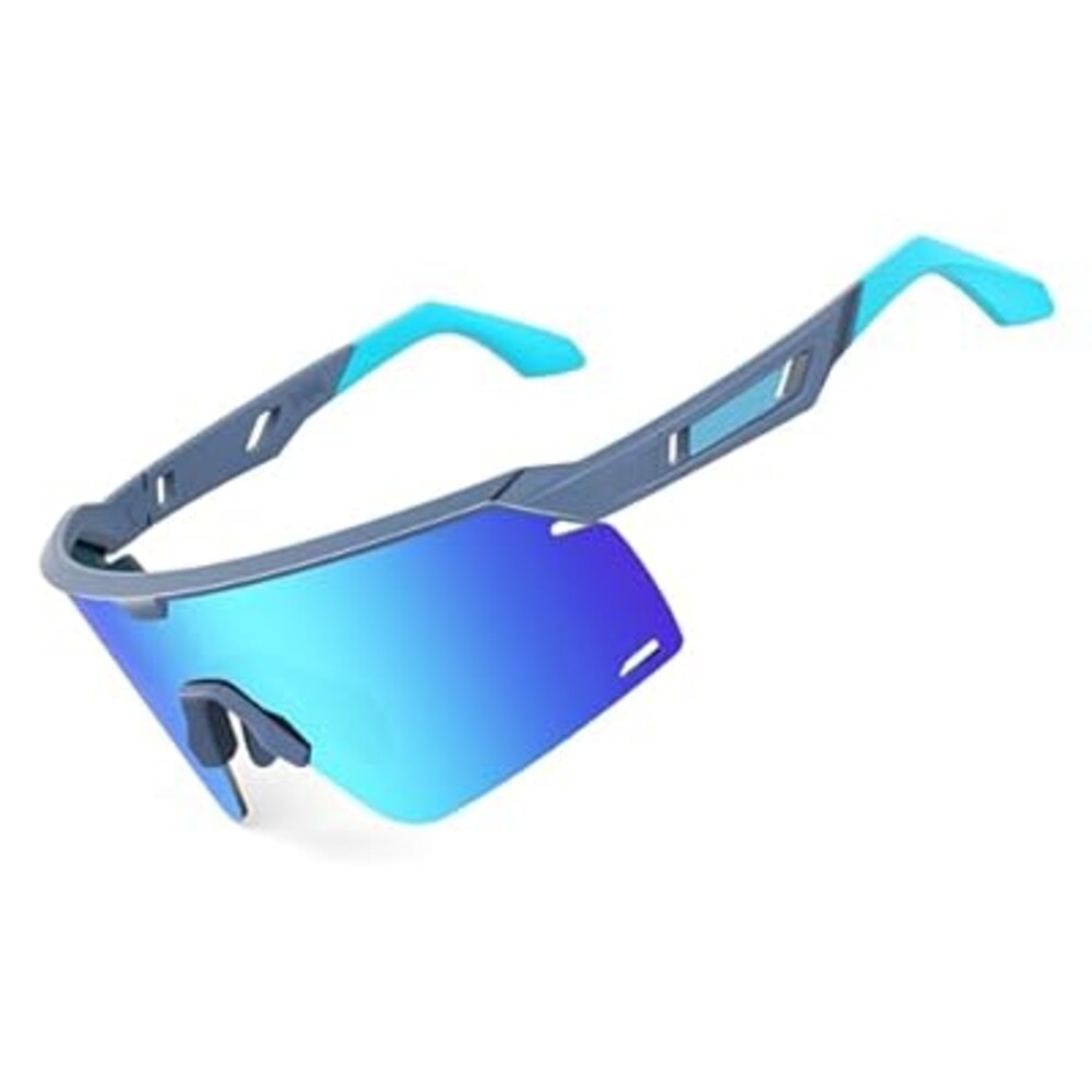 Occhsouo Sports Sunglasses for Men: Cycling Glasses Womens Youth Sunglasses for Baseball Running