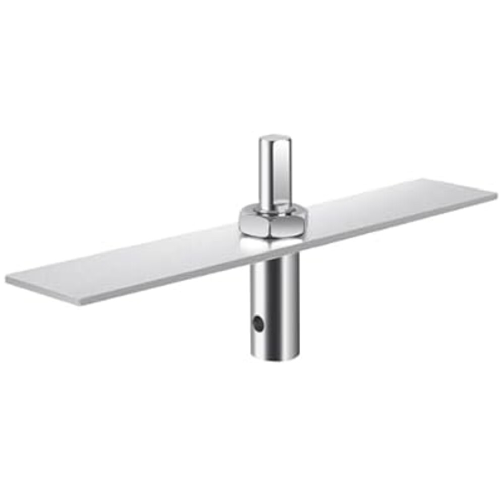 SFNSM Ice Fishing Auger Drill Attachment with 8.2in Metal Plate, Ice Fishing Gear Accessories, Soil Drilling and Digging Project, Fits 1/2" Drill Adapter Chuck, 1/4" Hole, Ideal Fishing Gifts for Men