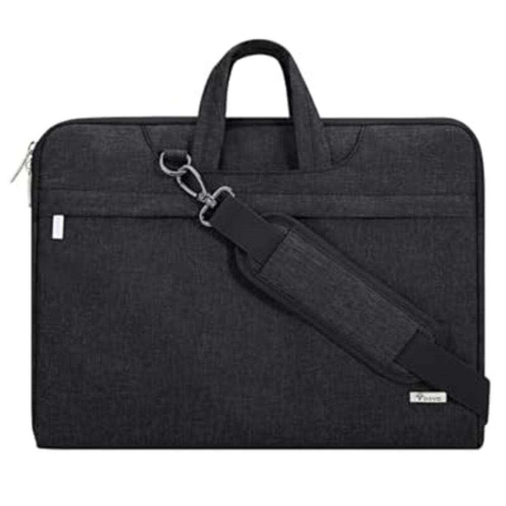 Voova Laptop Case 13 14 15 16 17 Inch with Shoulder Strap, Waterproof Laptop Bag Sleeve Slim Briefcase