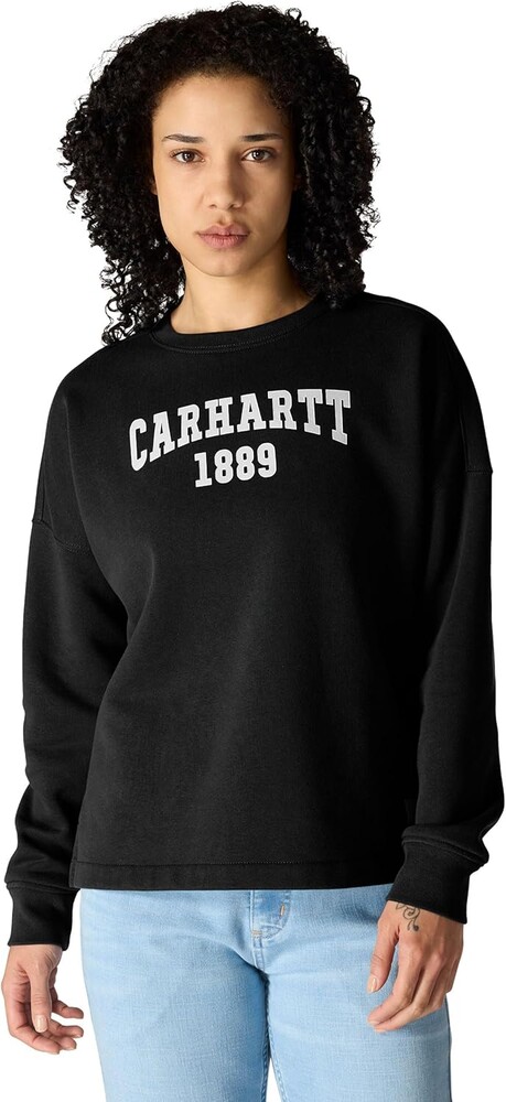 Carhartt Women's Loose Fit Midweight Carhartt Graphic Sweatshirt