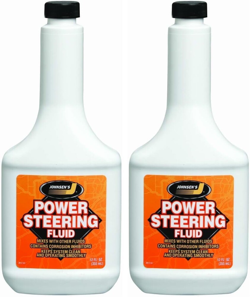 Johnsen's 2812 Regular Power Steering Fluid - 12 oz. (Pack of 2)