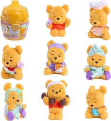 HAPPY HAUL Disney Winnie the Pooh Hunny Hugs Capsule Plush Collectible Toy, Surprise Plush Toy in Honey Pot Blind Capsule, 5.5-Inch Stuffed Toy, Short-Run Drop, Ages 8 and up