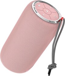 Monster S310 Upgraded Bluetooth Speaker, 30W Portable Speaker, 360° Stereo Sound with Punchy bass, TWS Pairing, IPX6 Waterproof, Bluetooth 5.2, 24H Playtime, Perfect for Home, Outdoor, Beach, Pink
