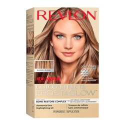 Revlon Color Effects Highlighting Kit, Permanent Hair Dye, For Balayage, Frosting, & Ombre Styling, Ammonia & Paraben Free, 20 Blonde, 8 Oz (Pack of 1)