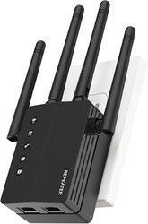 WiFi Extender Signal Booster, Dual Band 2.4/5.8G WiFi Extender – 1200Mbps, 12880 Sq Ft Coverage, 105 Devices & 1-Tap Setup for Home Use