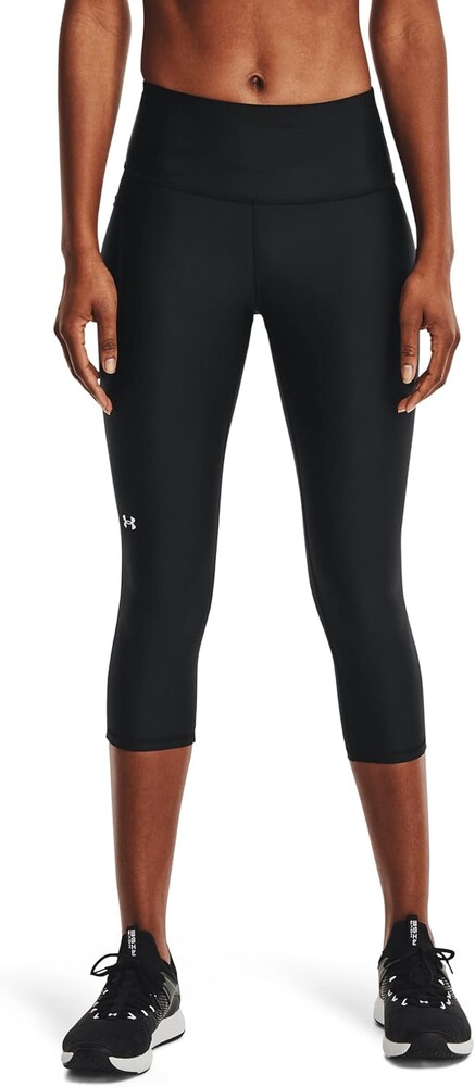Under Armour Women's HeatGear Armour High-Waisted Pocketed Capris