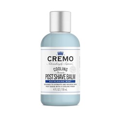 Cremo Cooling Formula Post Shave Balm, Soothes, Cools And Protects Skin From Shaving Irritation, Dryness and Razor Burn, 4 Oz