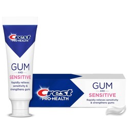 Crest Pro-Health Sensitive and Gum All Day Protection Toothpaste 4.8 oz- Anti cavity, Antibacterial Fluoride , Clinically Proven, Sensitivity